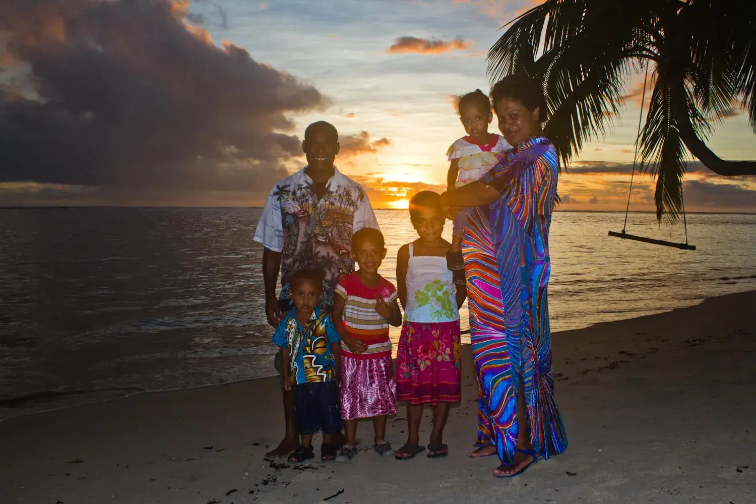 Fijian family